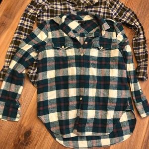 J crew flannels